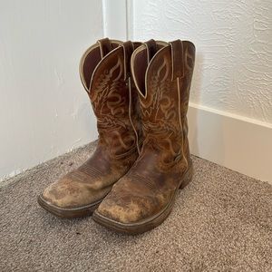 Justin Rubber Sole Boots